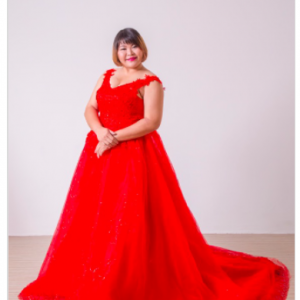 G013 Red Wedding Gown Long Tail | Clothing & Accessories | RentSmart Asia | Renting Is The New Buying